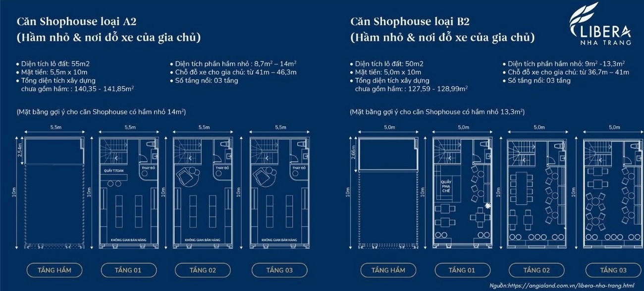 Thiết Kế Shophouse Libera Nha Trang