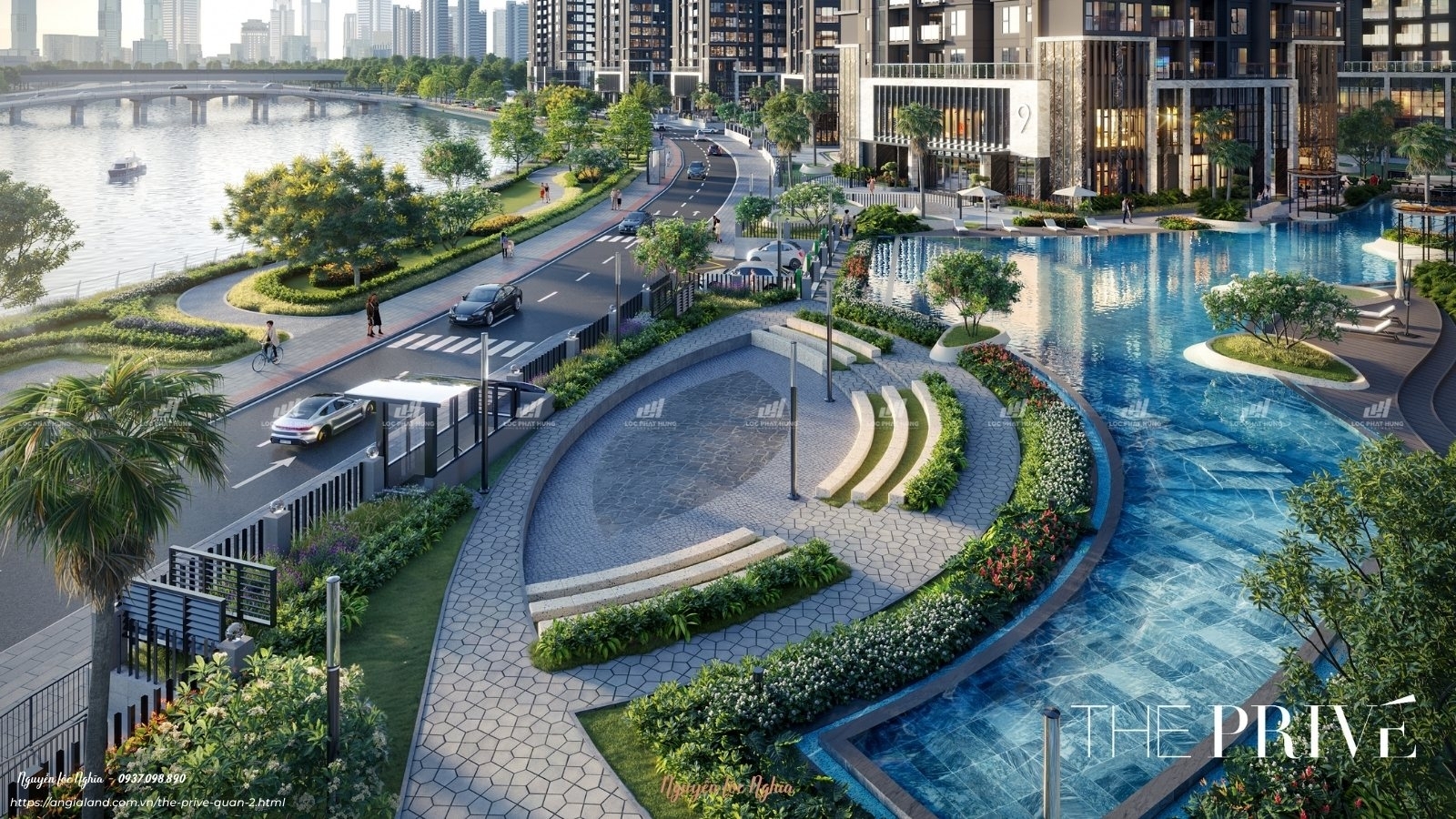 Khám Phá Tiện Ích Hồ Bơi Resort, Vô Cực & Skypool Đẳng Cấp Tại Dự Án Căn Hộ The Privé Quận 2 Đất Xanh